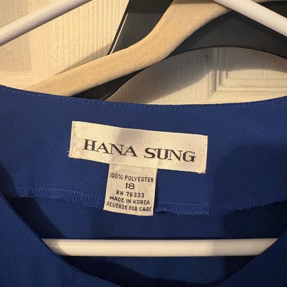 Blue Button-Down‎ Dress - Picture 2 of 3